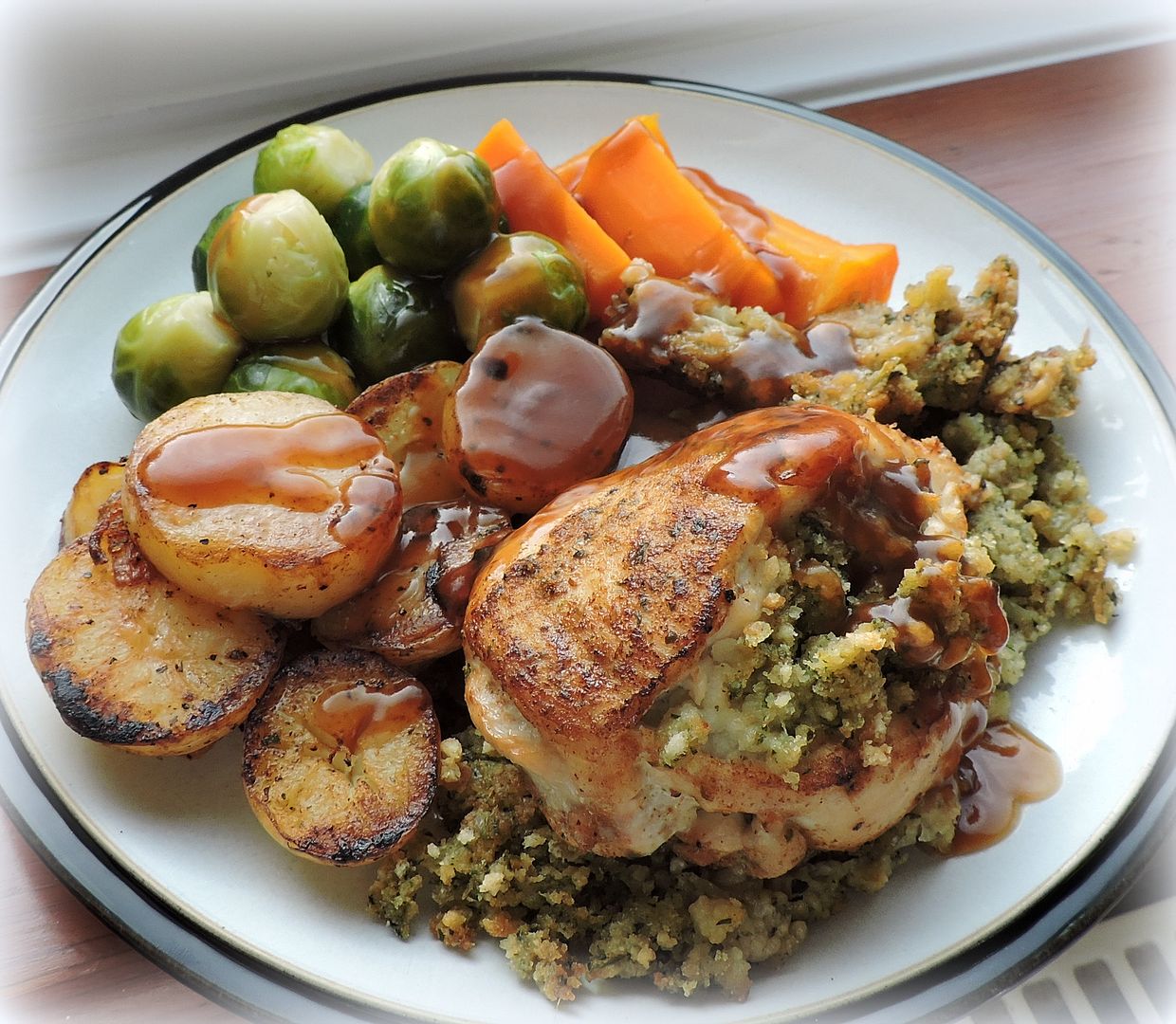 Chicken Breasts with Sage & Onion Stuffing The English Kitchen